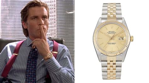 patrick bateman watch history